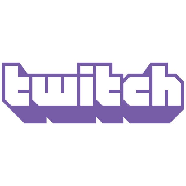 TwitchExtrudedWordmarkPurple